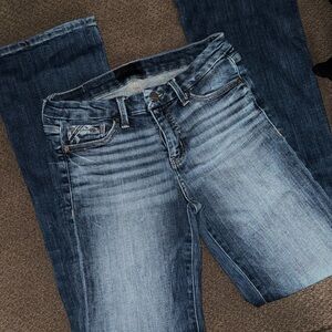 BKE Women's Boot Cut Jeans - Blue